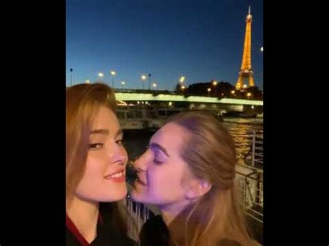 lesbian french kissing